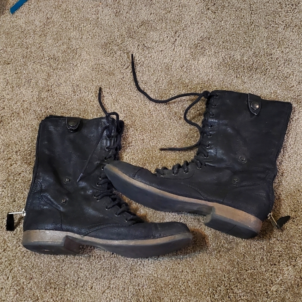 Black Western Inspired Boots